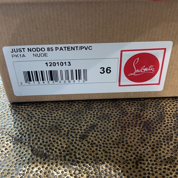 CHRISTIAN LOUBOUTIN Just Nodo 85 PVC sandals 36 - Picture 12 of 12